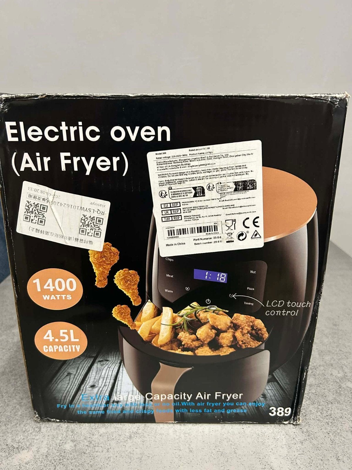 airfryer, Ophalen of Verzenden, Nieuw, Airfryer