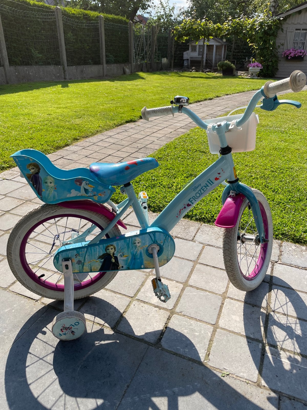 Kinderfiets 16 inch, Fietsen en Brommers, Ophalen, Zijwieltjes