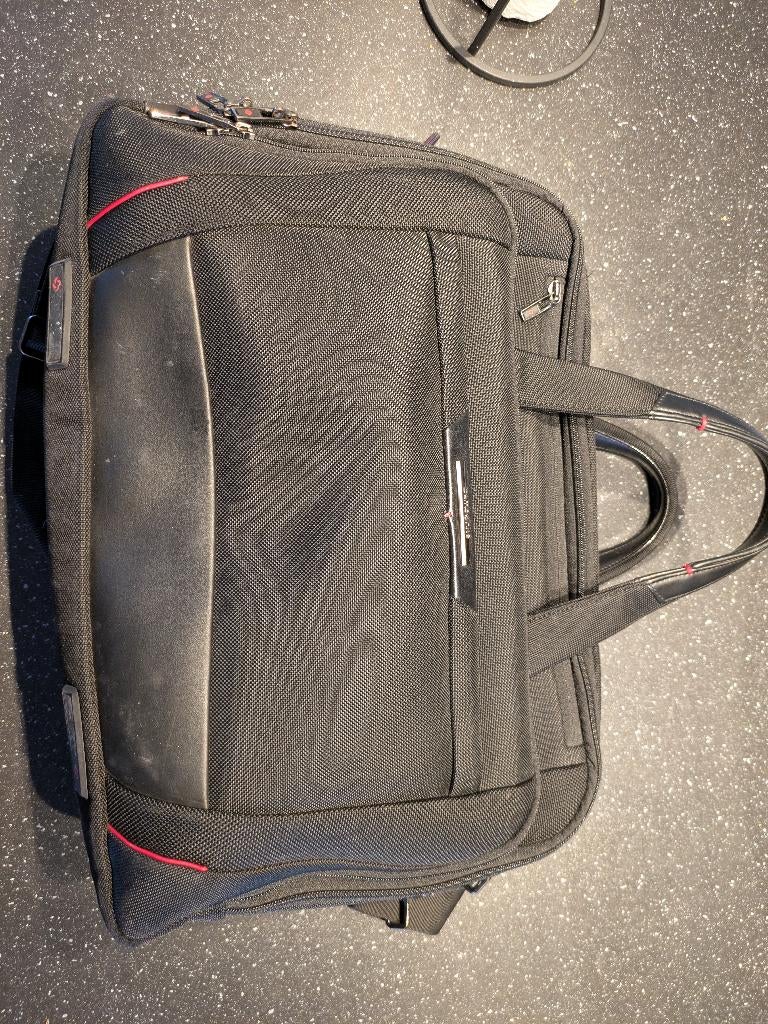 Samsonite schoudertas, Ophalen, Gebruikt, Zwart, Overige merken