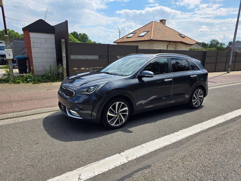 Kia Niro MHEV 1.6 GDi Fusion DCT AUT. 1EIG IN ZEER GOEDE S, Autos, Cuir, Achat, 105 ch, Euro 6