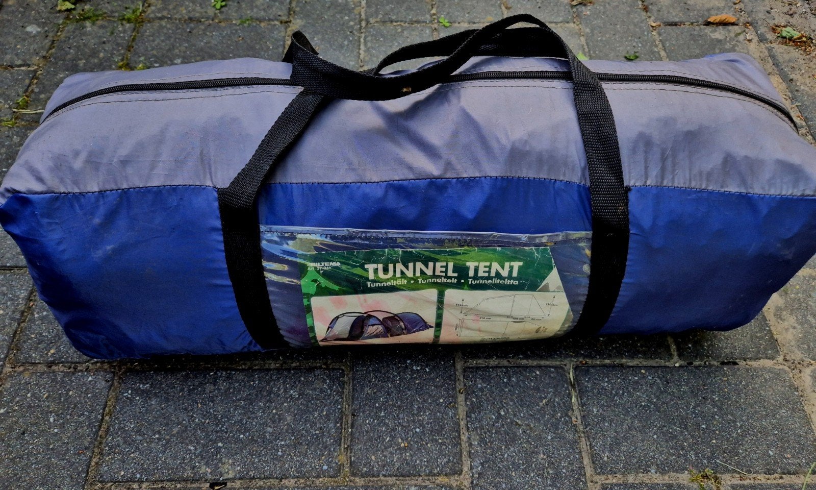 Tunnel tent, Ophalen of Verzenden, Zo goed als nieuw, Tot en met 4