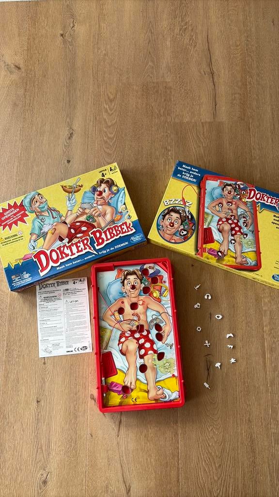 Hasbro Dokter Bibber, 1 ou 2 joueurs, Enlèvement, Comme neuf