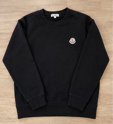Moncler, Ophalen, Zo goed als nieuw, Maat 52/54 (L), Zwart