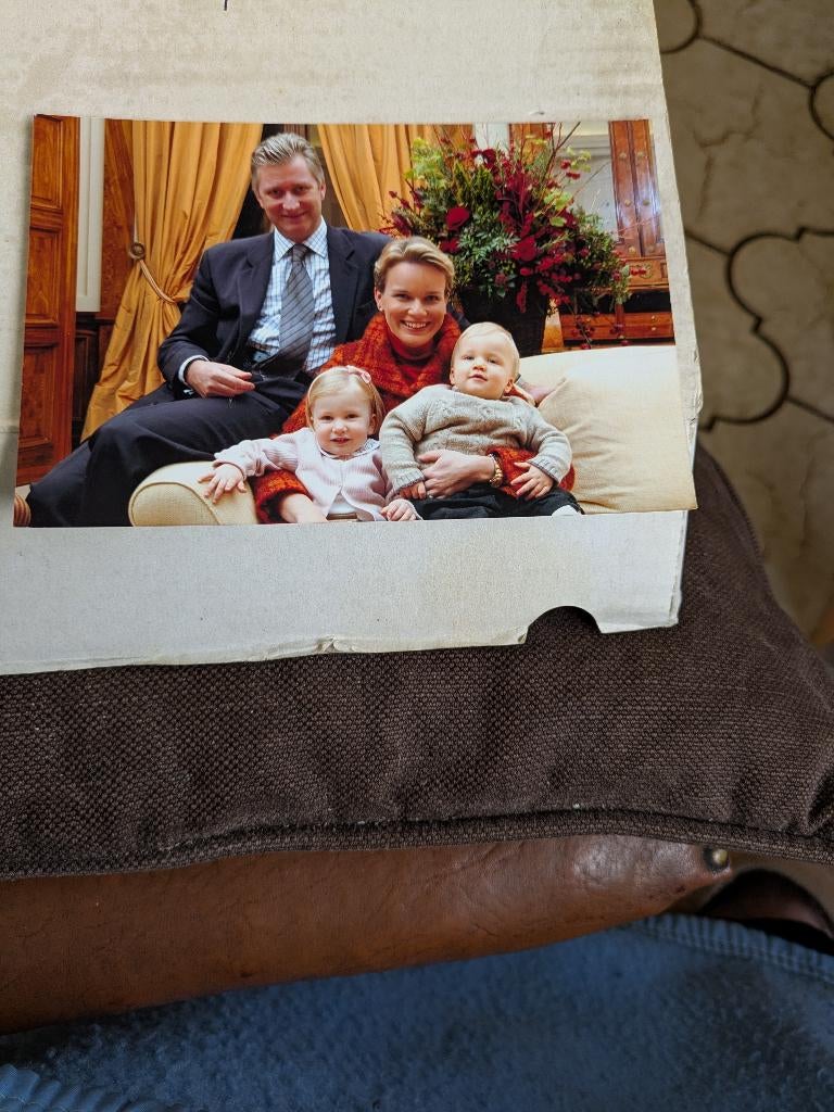 Filip en Mathilde, Ophalen of Verzenden, Zo goed als nieuw, Kaart, Foto of Prent
