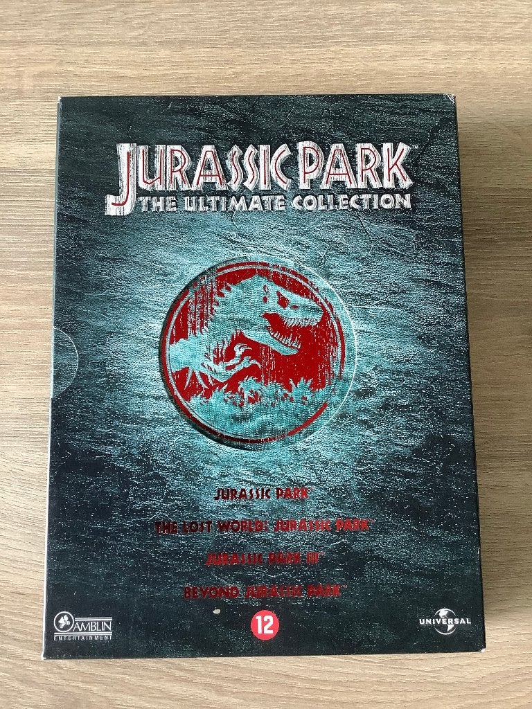 Jurassic Park - Ultimate Collection ( 4DVD ), Cd's en Dvd's, Dvd's | Actie, Vanaf 12 jaar, Ophalen of Verzenden, Zo goed als nieuw