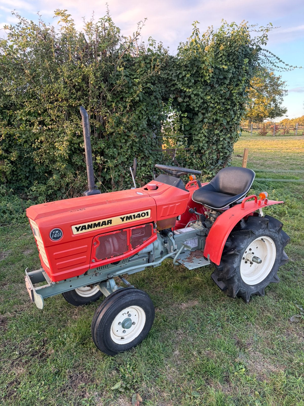 Minitractor Yanmar YM1401 - 3cilinder - 2wd - TOPPER !, Zakelijke goederen, Ophalen of Verzenden