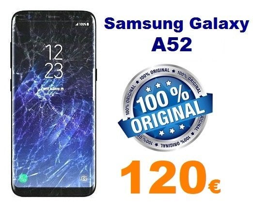 Réparation écran Samsung Galaxy A52 pas cher à Bruxelles, Enlèvement, Samsung