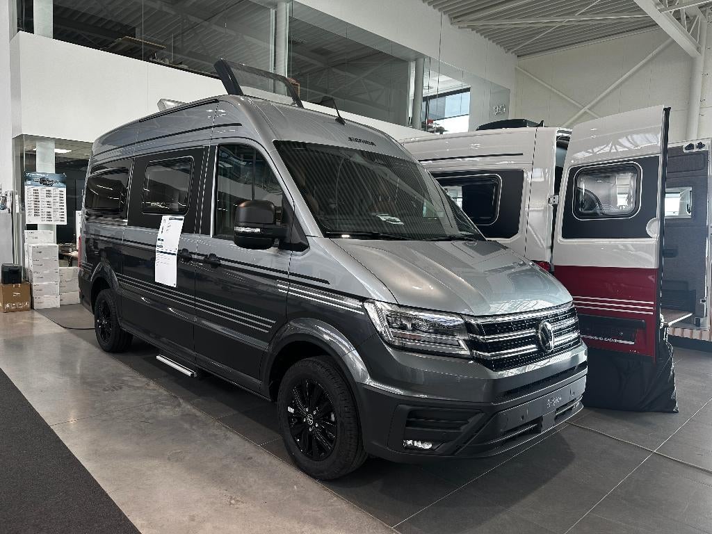 Eriba Car 600 Indium Grey TOP design NIEUW, Caravans en Kamperen, Automaat, Bedrijf, Diesel, Tot en met 3