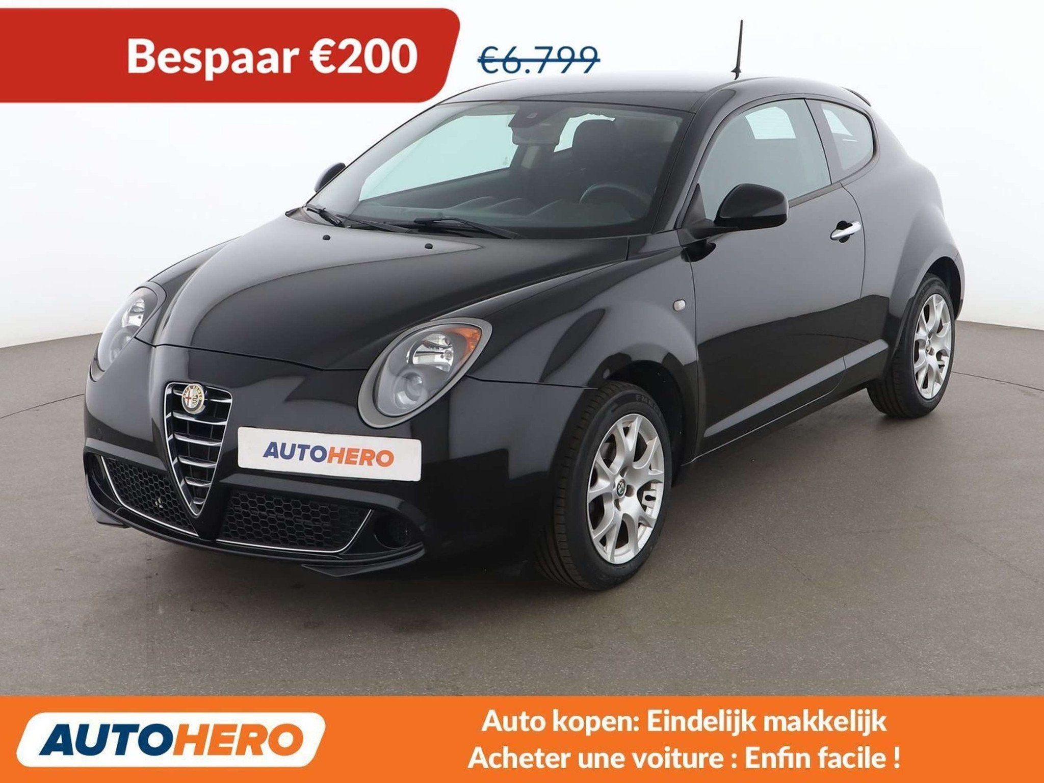 Alfa Romeo MiTo 1.4 Impression, Autos, 1140 kg, Achat, 69 ch, Boîte manuelle