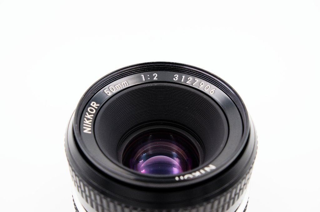 Nikon Nikkor 50mm f/2 AI — Klassieke manuele prime, Ophalen of Verzenden, Gebruikt, Nikon