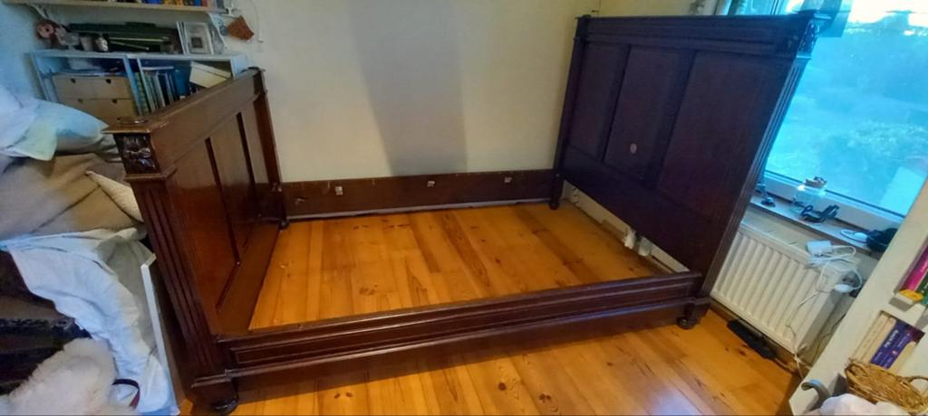 Lit antique, Antiek en Kunst, Antiek | Meubels | Bedden, Ophalen