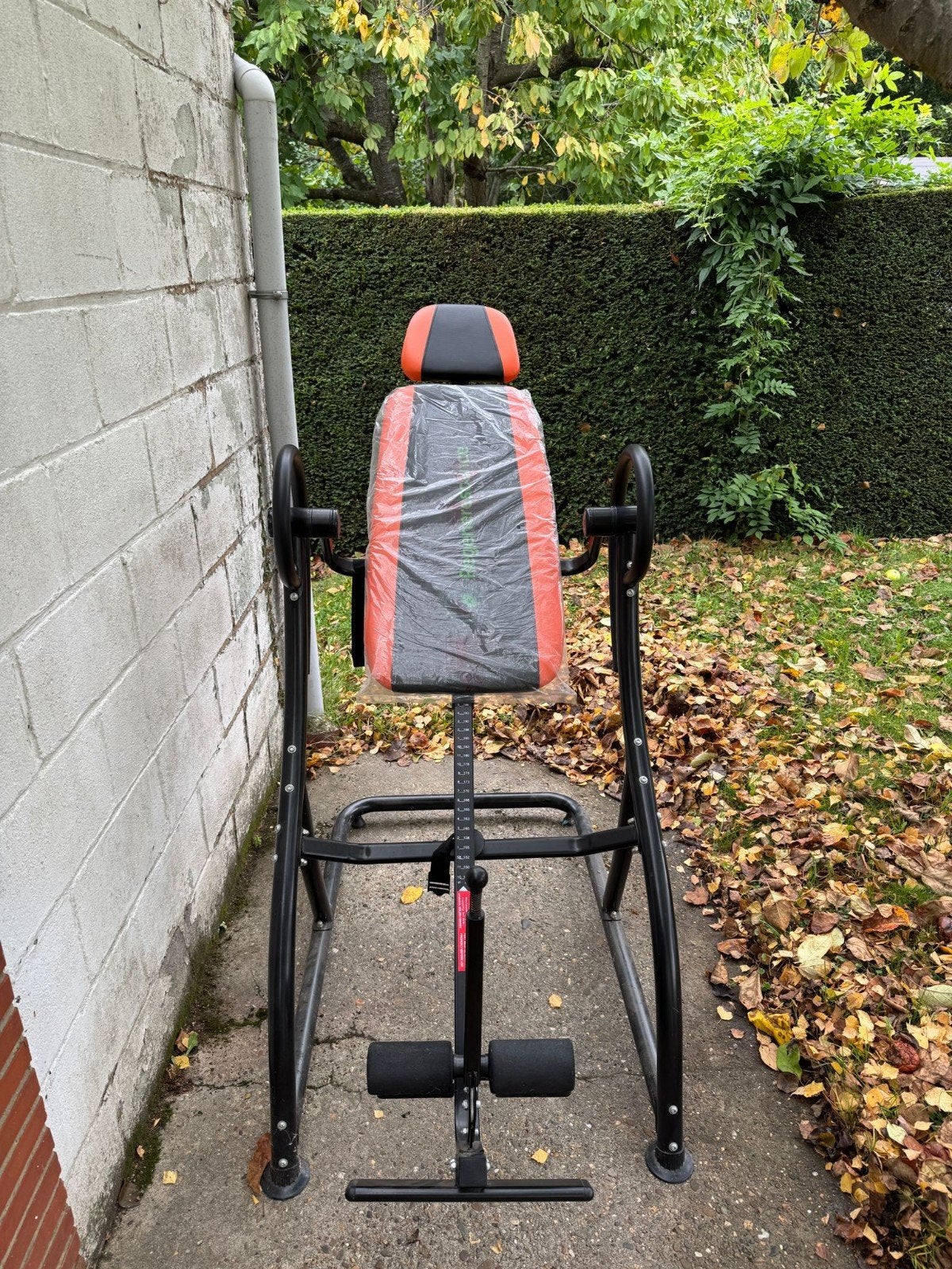 Table dinversion / inversion table, Ophalen