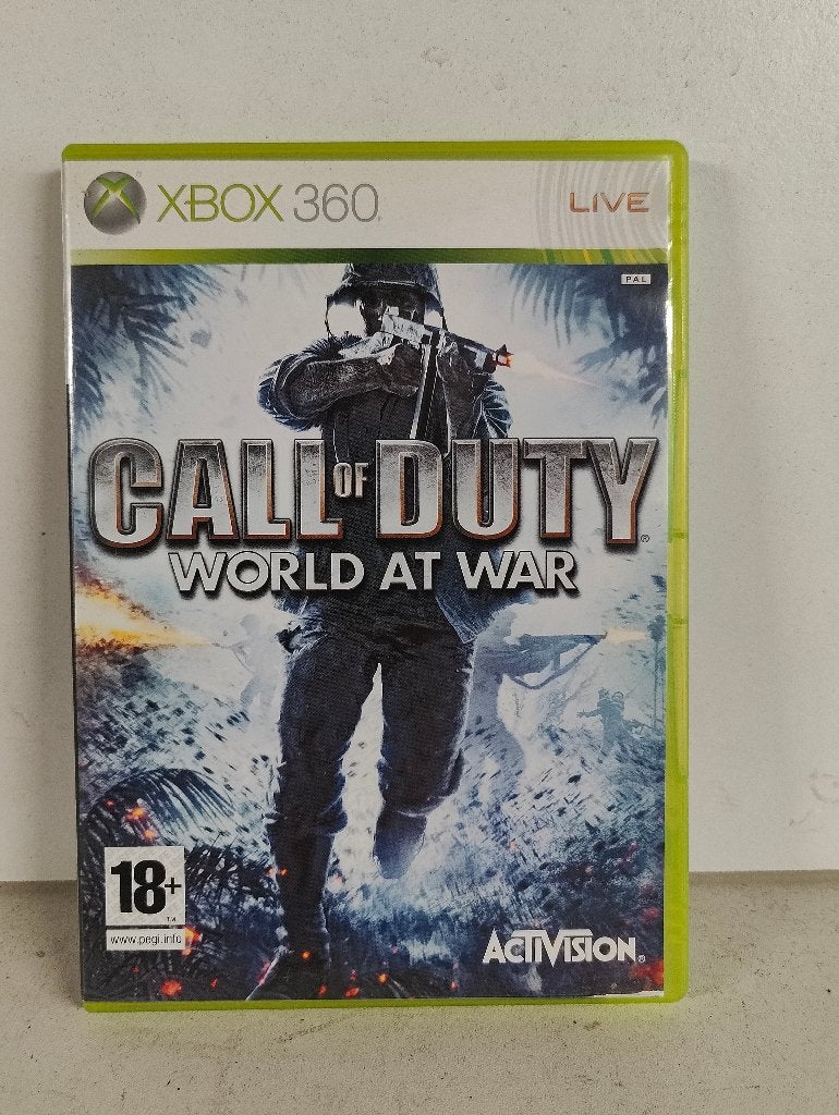 Xbox 360 spelletje Call of Duty - World at war, Enlèvement ou Envoi, Comme neuf