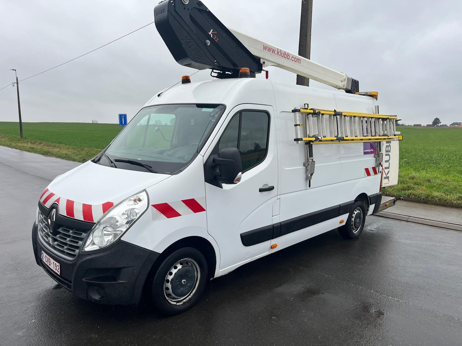 Renault master fourgon nacelle elevatrice, Achat, Euro 6, 3 places, Diesel