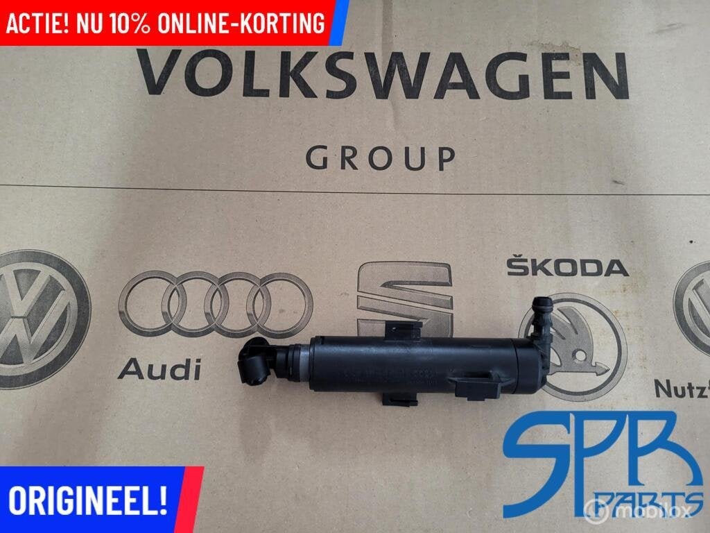 Koplampsproeier AUDI A1 8XO A4 8W LINKS SPROEIER 8X0955101A, Audi, Gebruikt, Audi, Ophalen of Verzenden
