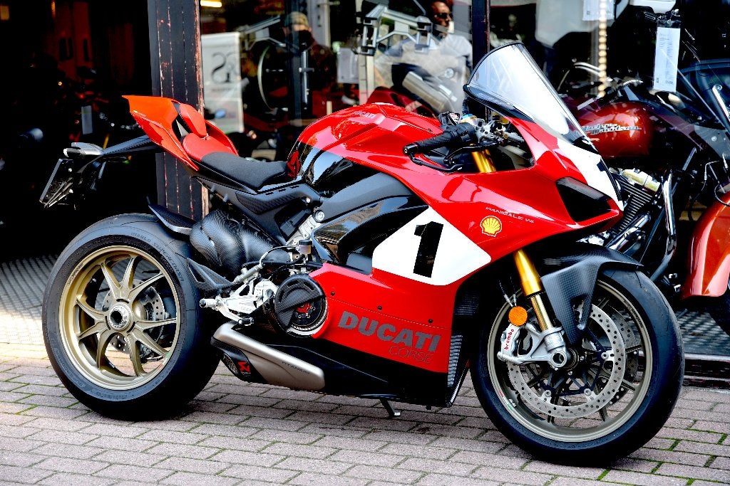 DUCATI PANIGALE V4S 25e ANNIVERSARIO 916 ***MOTOVERTE.BE***, Motoren, Occasion, 4 cilinders, Bedrijf, Sport