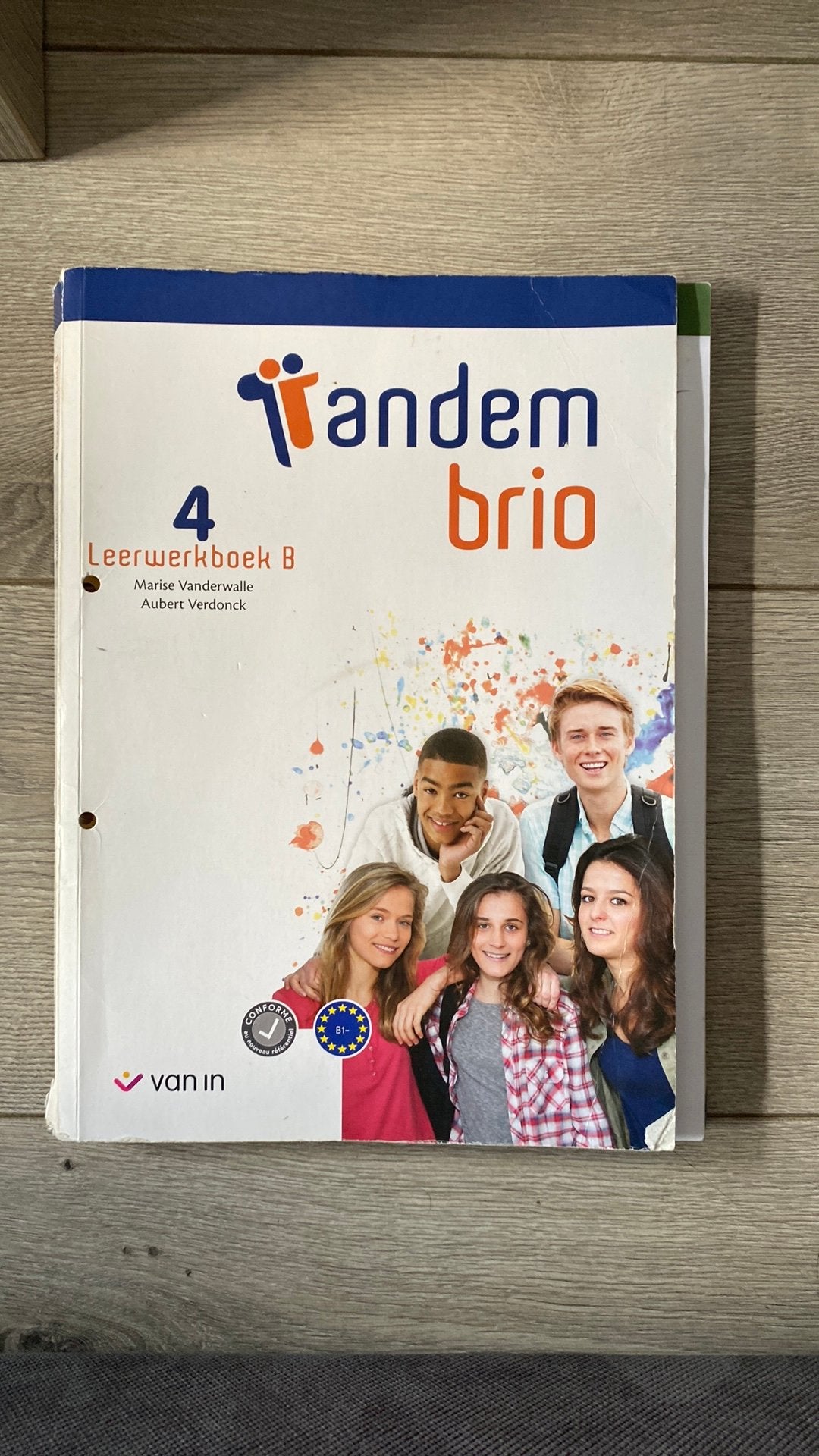 Nederlands boek 4e sec „tandem brio” leerwerkboek B, Ophalen, Zo goed als nieuw