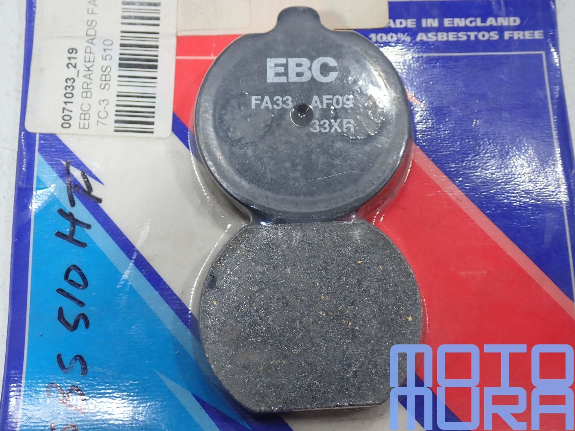 EBC FA033 Remblokken voor Kawasaki KH Z S3 Z400 Z500 Z650 Z7, Motoren, -, -, Nieuw, Ophalen of Verzenden