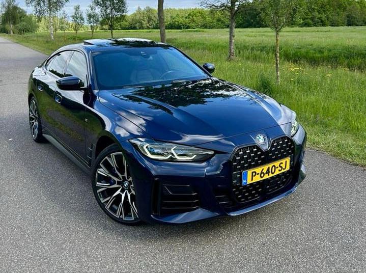 Bmw 430i Grancoupe M-Pakket Individual Belgie Exportprijs, Auto's, BMW, Automaat, Blauw, Particulier, Inductieladen voor smartphones