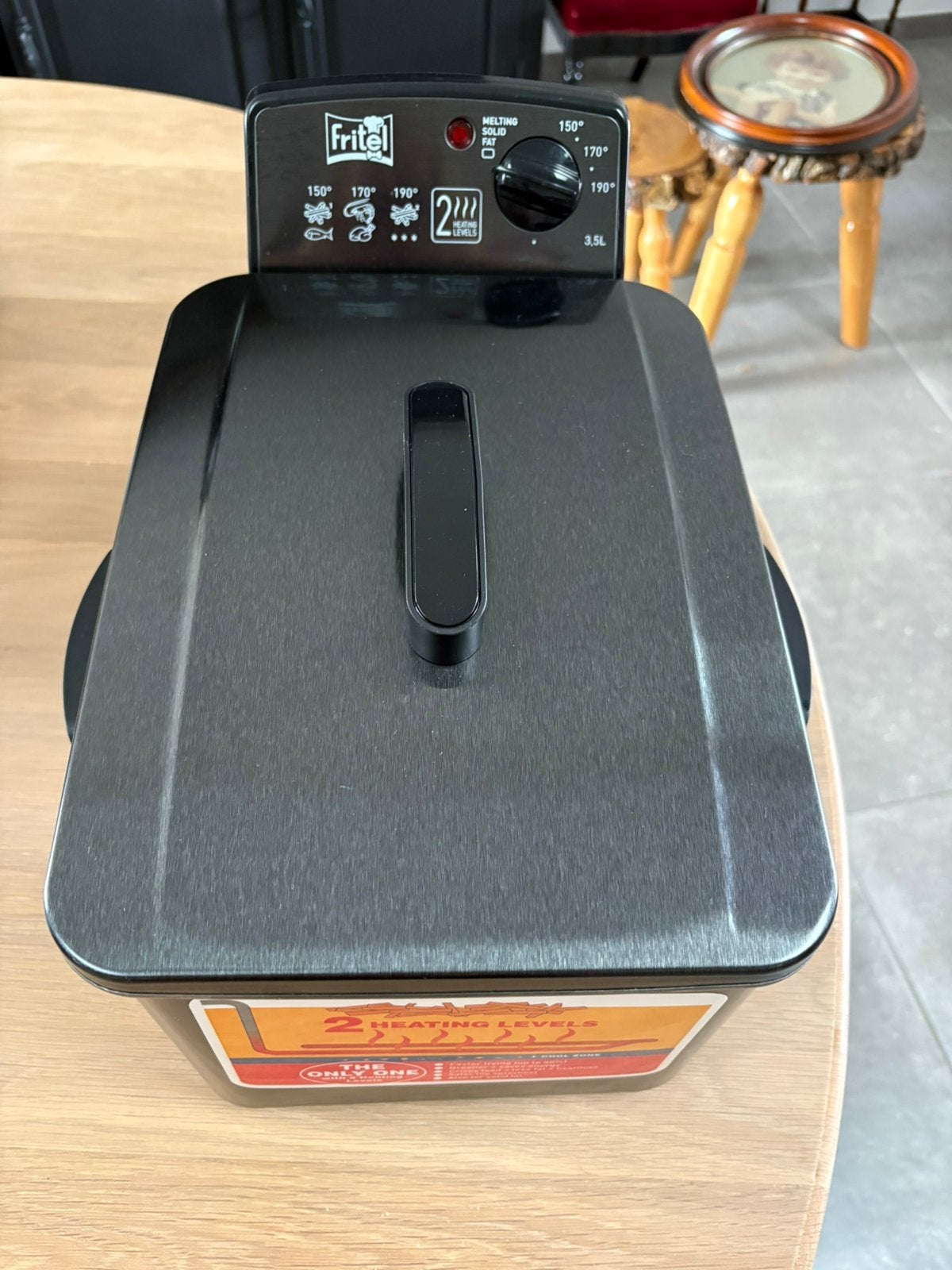 Fritel 3,5L, Elektronische apparatuur, Frituurpannen, Ophalen, Zo goed als nieuw