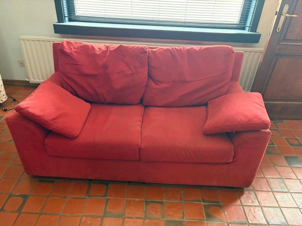 zetels, Huis en Inrichting, Zetels | Zetels, Ophalen, Gebruikt, 150 tot 200 cm, Tweepersoons