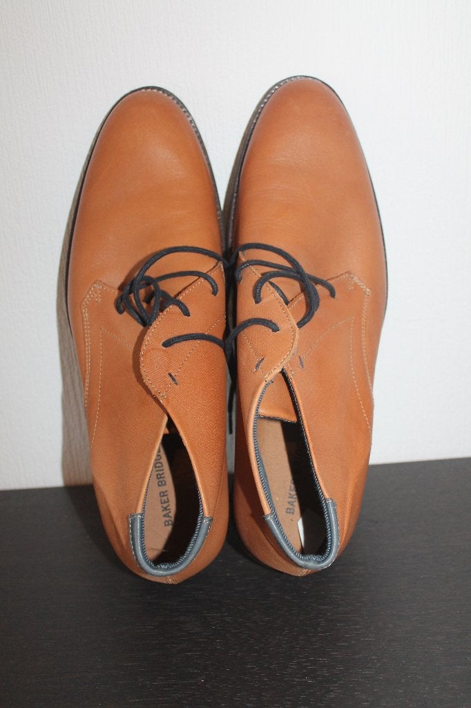 Herenschoen, Ophalen, Bruin, Zo goed als nieuw, Veterschoenen