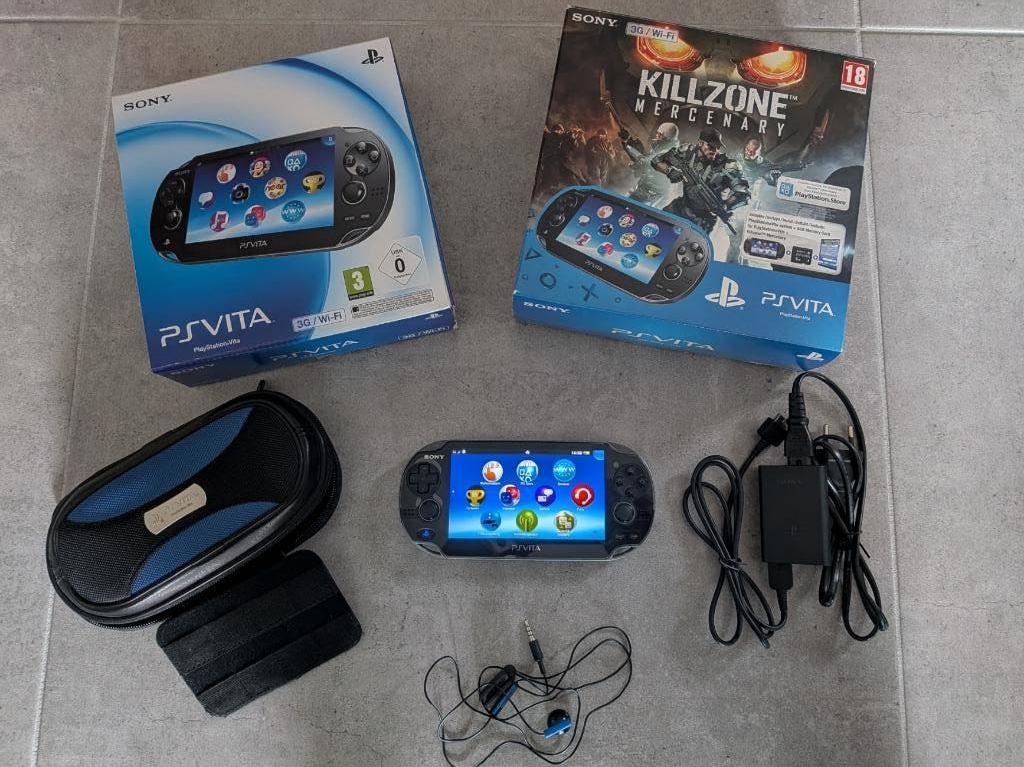 PlayStation Vita  Inclusief originele doos & tasje, Games en Spelcomputers, Spelcomputers | Sony PlayStation Vita, Ophalen, Zo goed als nieuw
