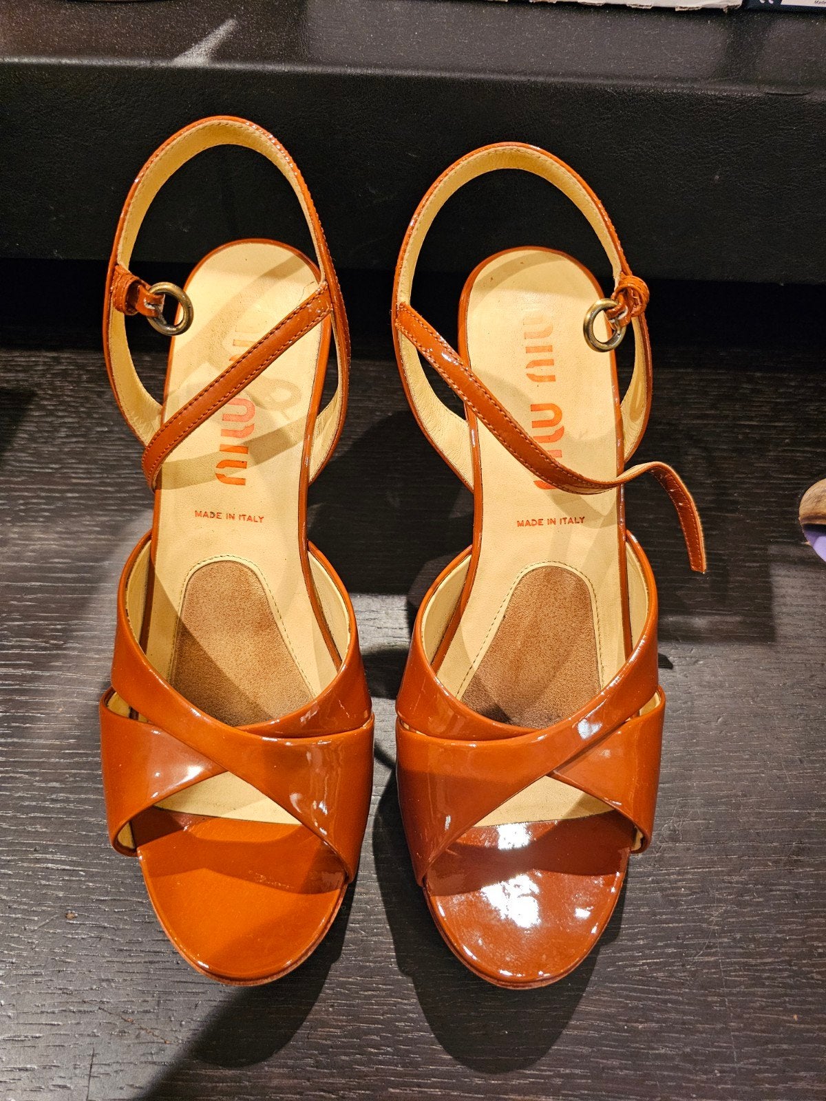 miu miu schoenen maat 39 licht gedragen, Miu miu, Ophalen of Verzenden, Zo goed als nieuw