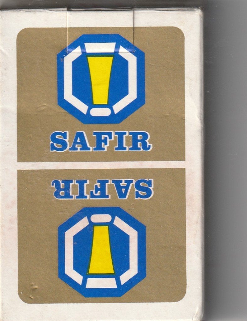 K 23 / BIER SAFIR KLEIN SPEL, Ophalen of Verzenden, Nieuw, Speelkaart(en)