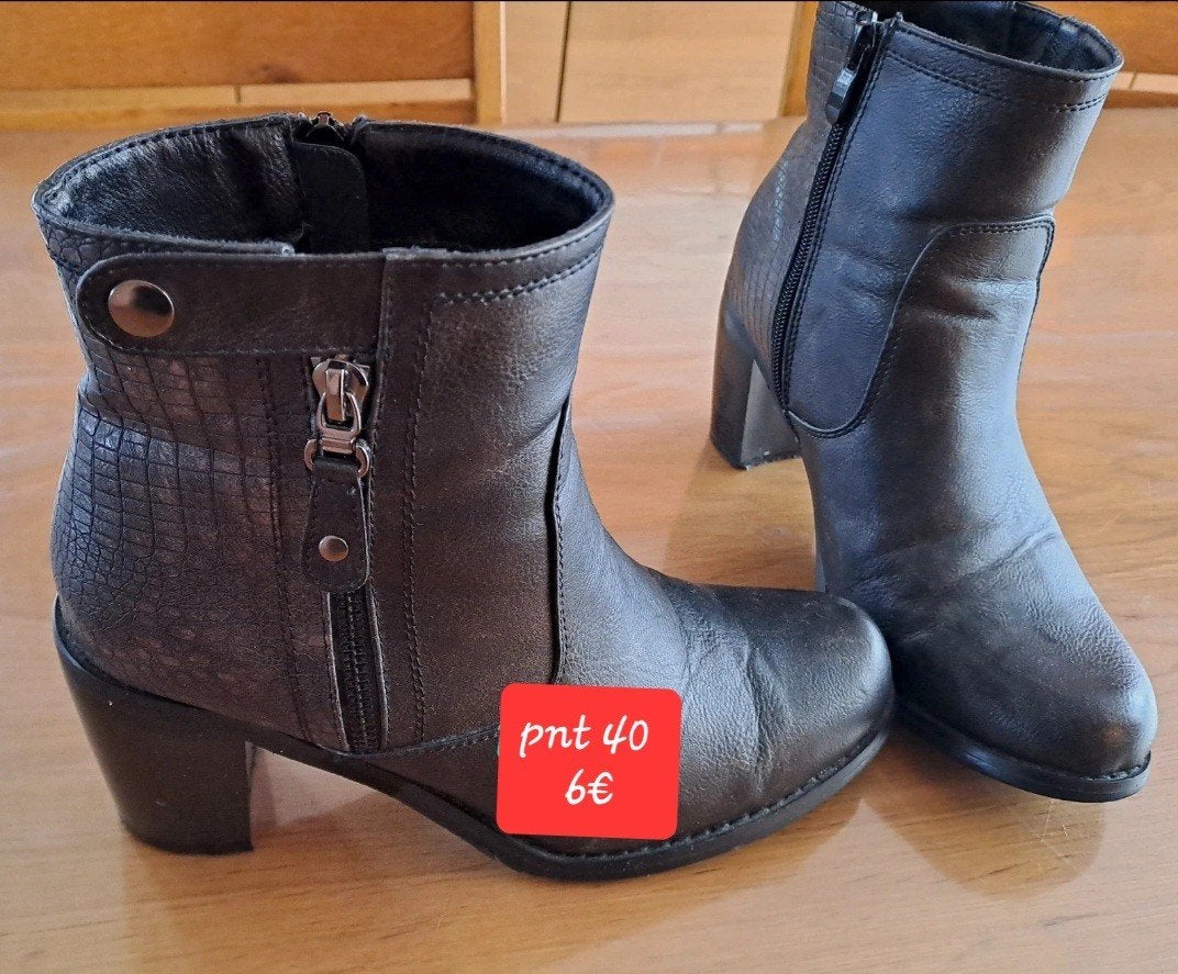 chaussure femme, Delcambe, Enlèvement, Boots et Botinnes, Porté