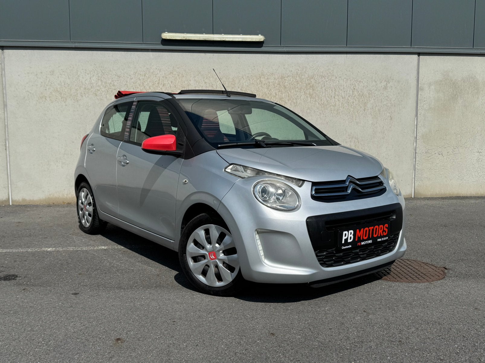 Citroen C1  1.2 benzine - garantie - pano - 103.500 km -, Auto's, Bluetooth, C1, Bedrijf, Handgeschakeld