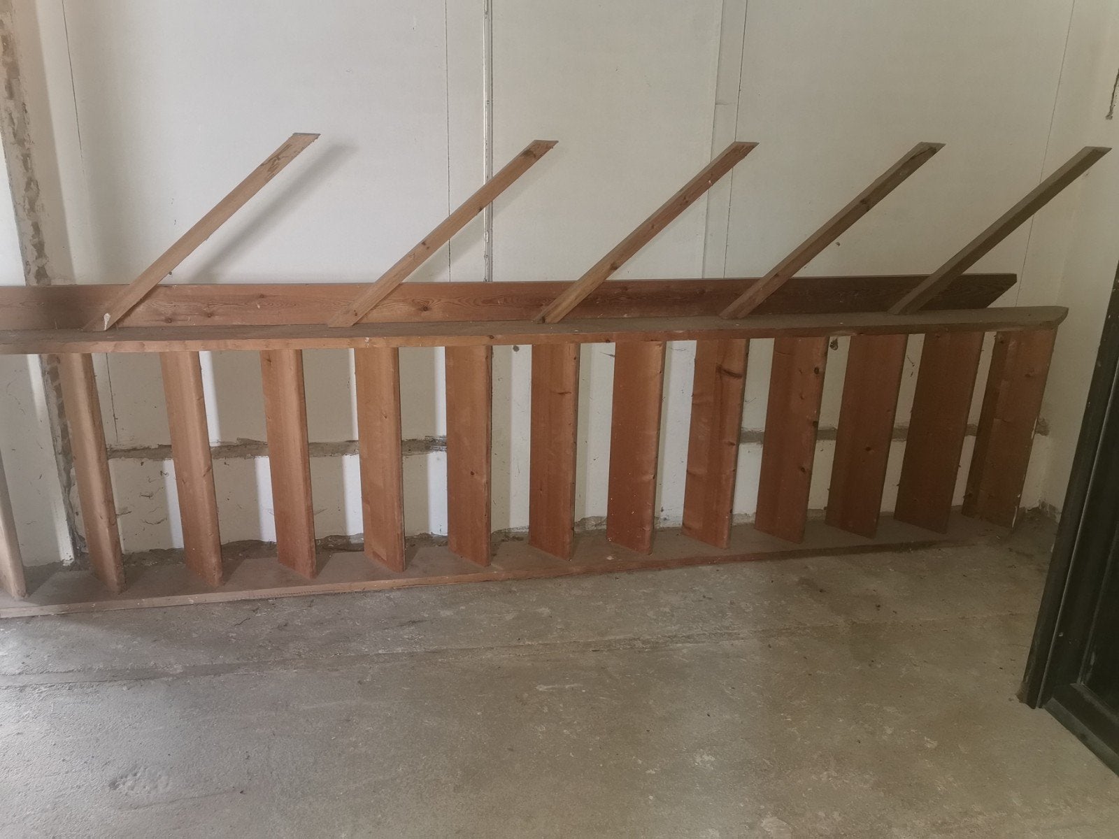 Escalier en bois + main courante, Enlèvement, Escalier