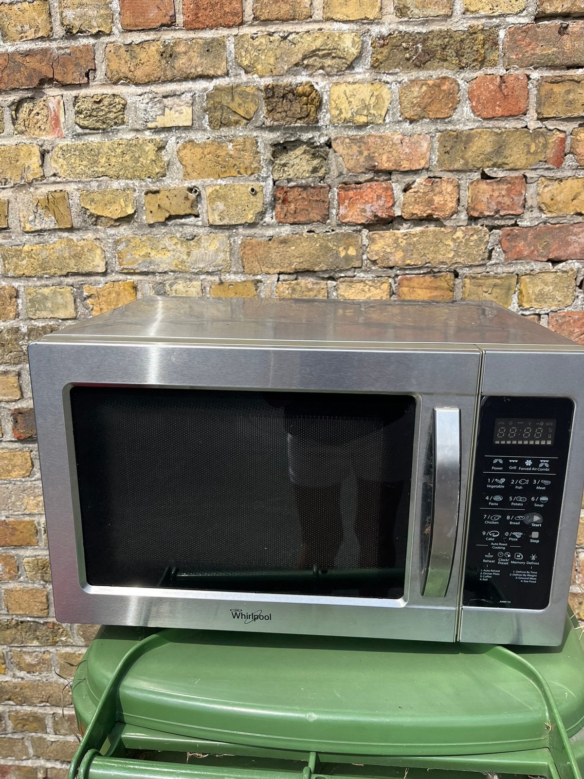 Whirlpool microgolfoven, Elektronische apparatuur, Ophalen, Zo goed als nieuw, Inbouw, Microgolfoven
