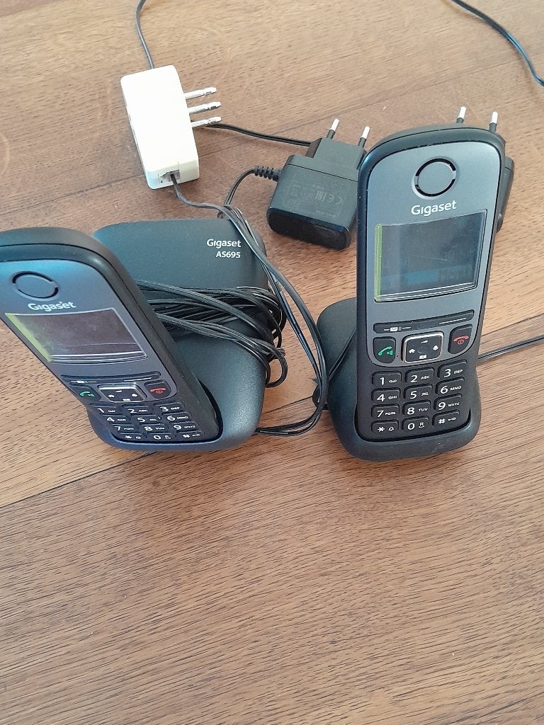 téléphone numérique Gigaset AS 695, Télécoms, Enlèvement, Comme neuf, 2 combinés
