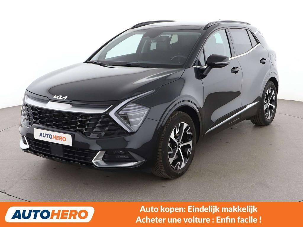 Kia Sportage 1.6 TGDI Mild-Hybrid Spirit (automatique), Autos, Kia, Cuir, Achat, Noir, 5 portes