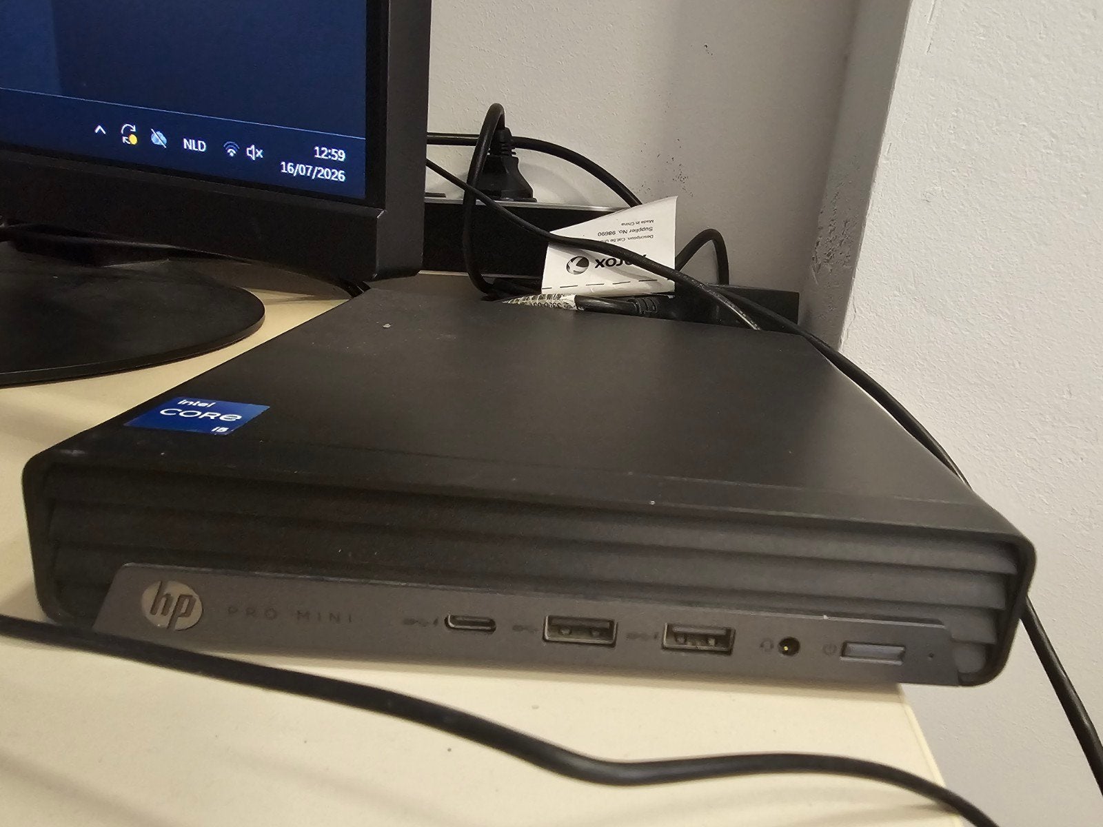 Hp pro mini 12th gen, Computers en Software