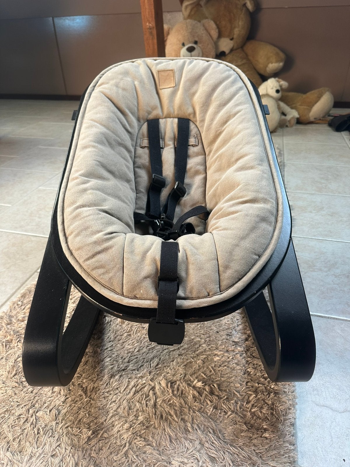Kidsmill up newbornset wipstoel, Kinderen en Baby's, Ophalen, Zo goed als nieuw, Wipstoel, Met gordel(s) of riempje(s)
