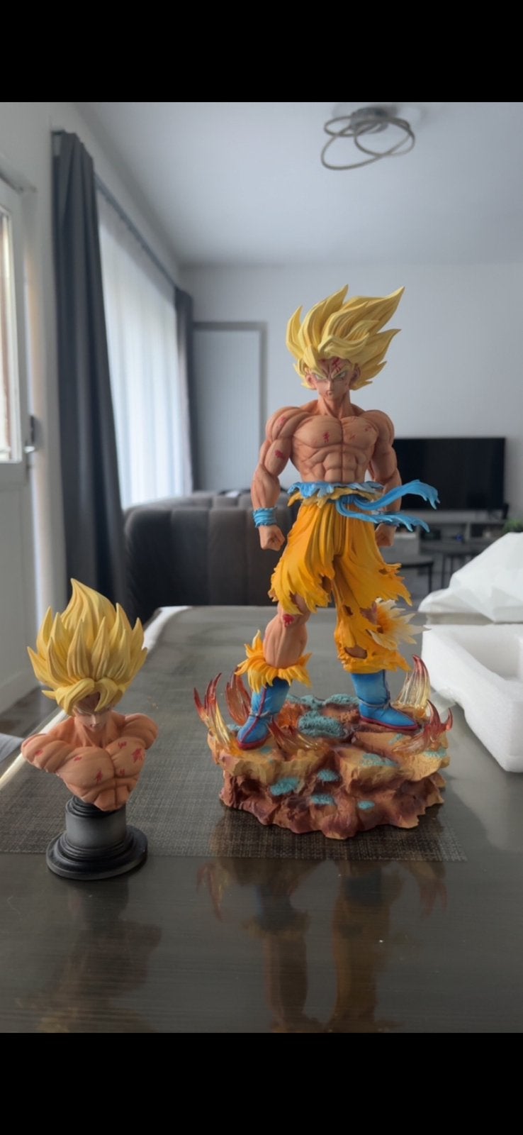 Son Goku SJJ1-figuur, Kleding | Dames, Ophalen, Nieuw, Geel, Accessoires