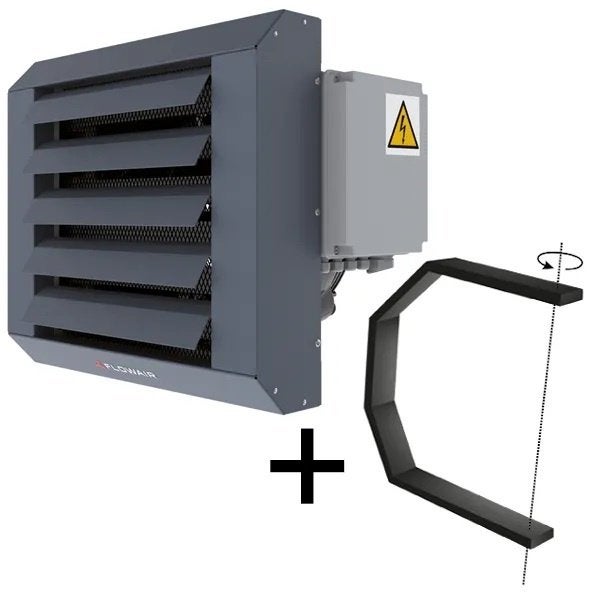 Flowair Luchtverwarmer LEO EL S BMS, Doe-het-zelf en Bouw, Ophalen, Zo goed als nieuw, 800 watt of meer, Overige typen