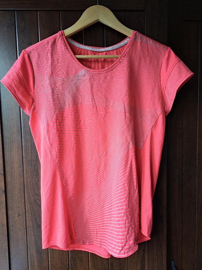 Sport shirt van Decathlon maat L, Oranje, Ophalen of Verzenden, Decathlon, Gedragen