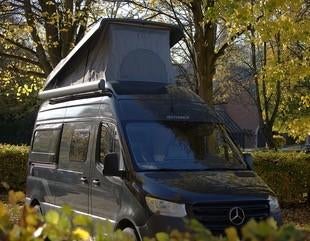 Mercedes sprinter Hymer free S, Caravans en Kamperen, Mobilhomes, Automaat, Chemisch toilet, Buscamper of Camperbus, Watertank (Schoon)
