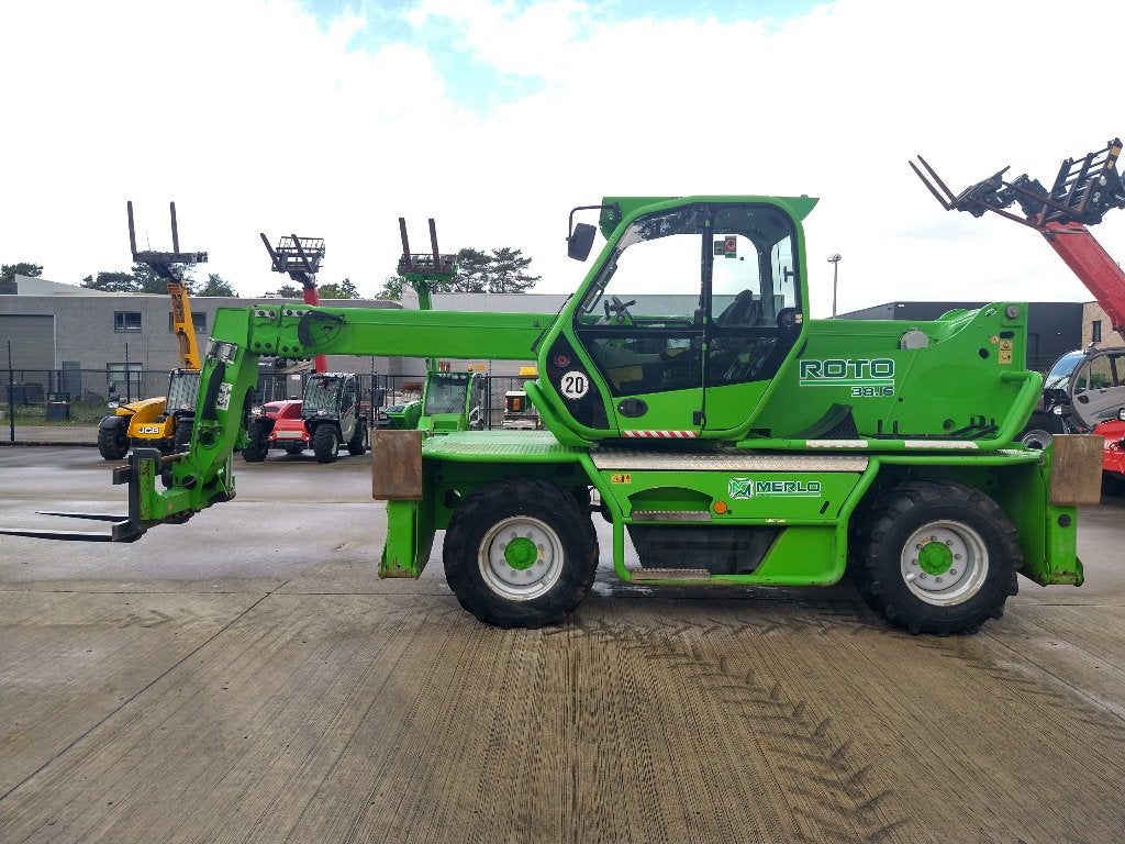 Roterende verreiker Merlo Roto 38.16 (692), Enlèvement, Utilisé