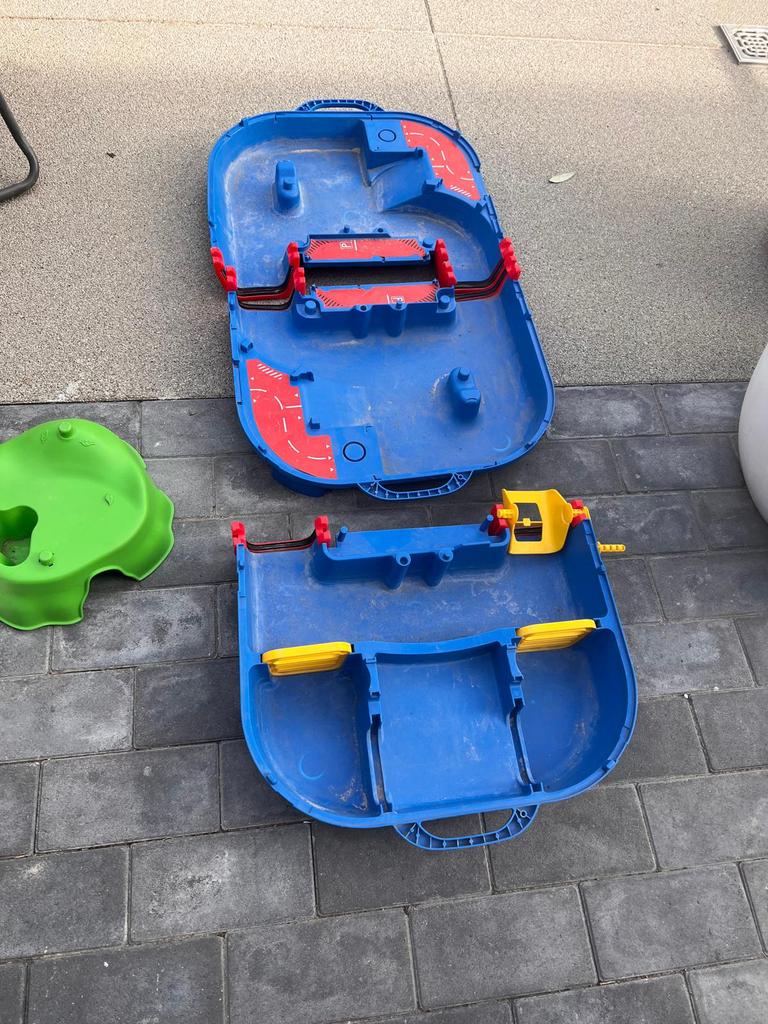 Aquaplay, Ophalen, Gebruikt