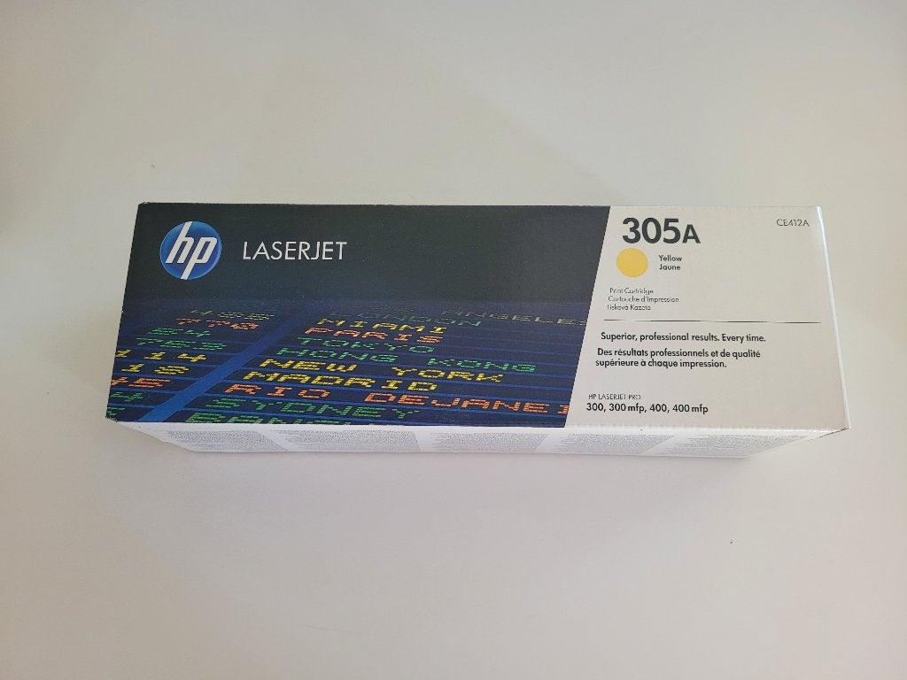 Lot de 3 toners HP 305A originaux – NEUFS scellés, Ophalen, Nieuw, Toner