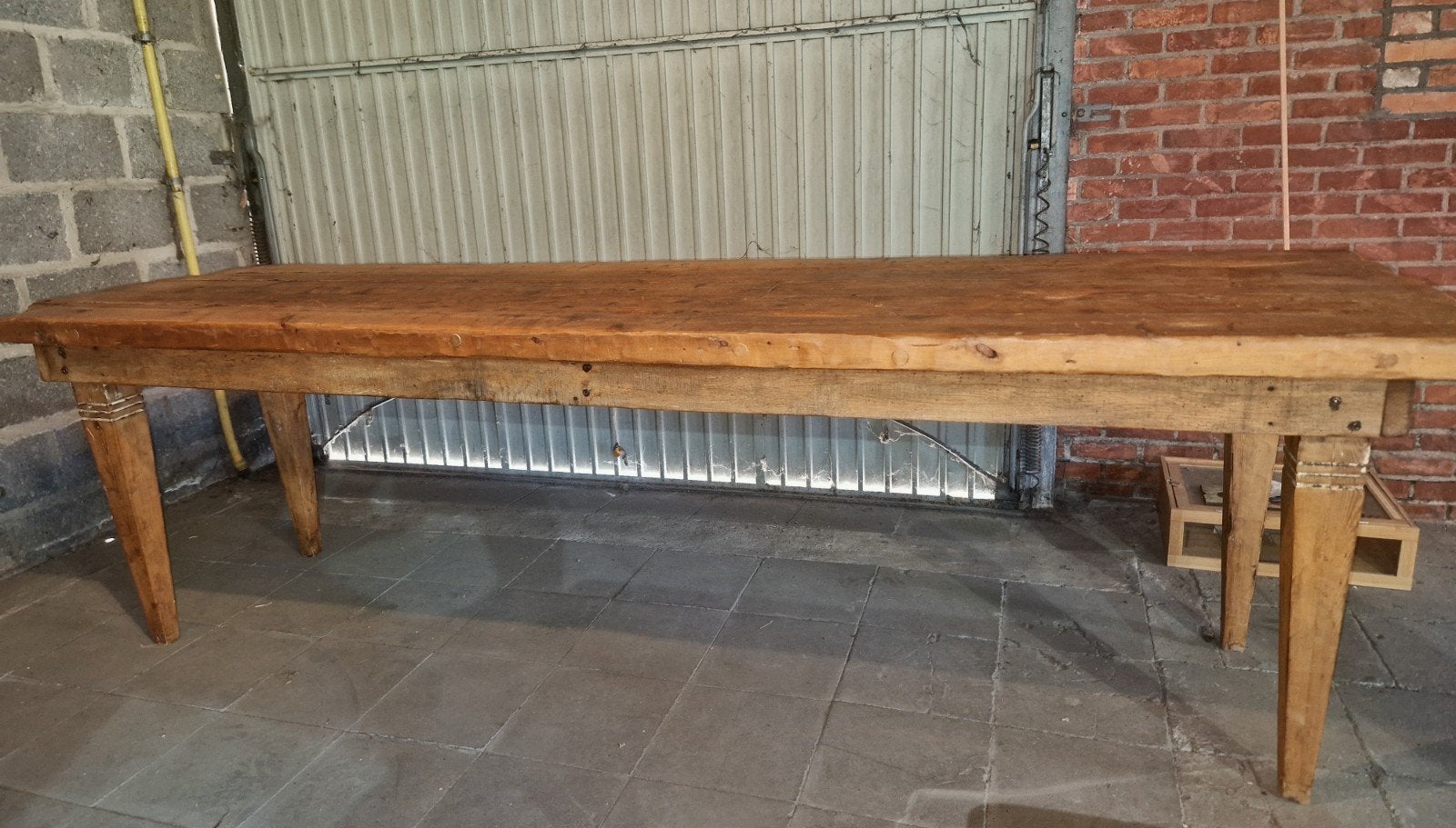 Oude authentieke boerentafel kloostertafel, Antiek en Kunst, Antiek | Meubels | Tafels, Ophalen