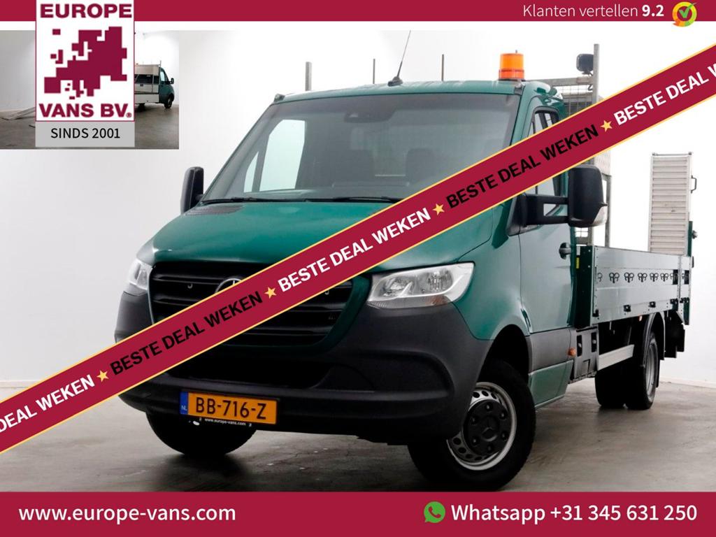 Mercedes-Benz Sprinter 516 CDI 163pk E6 Open Laadbak/Oprijwa, Parkeercamera, Mercedes-Benz, Bedrijf, Onderhoudsboekje