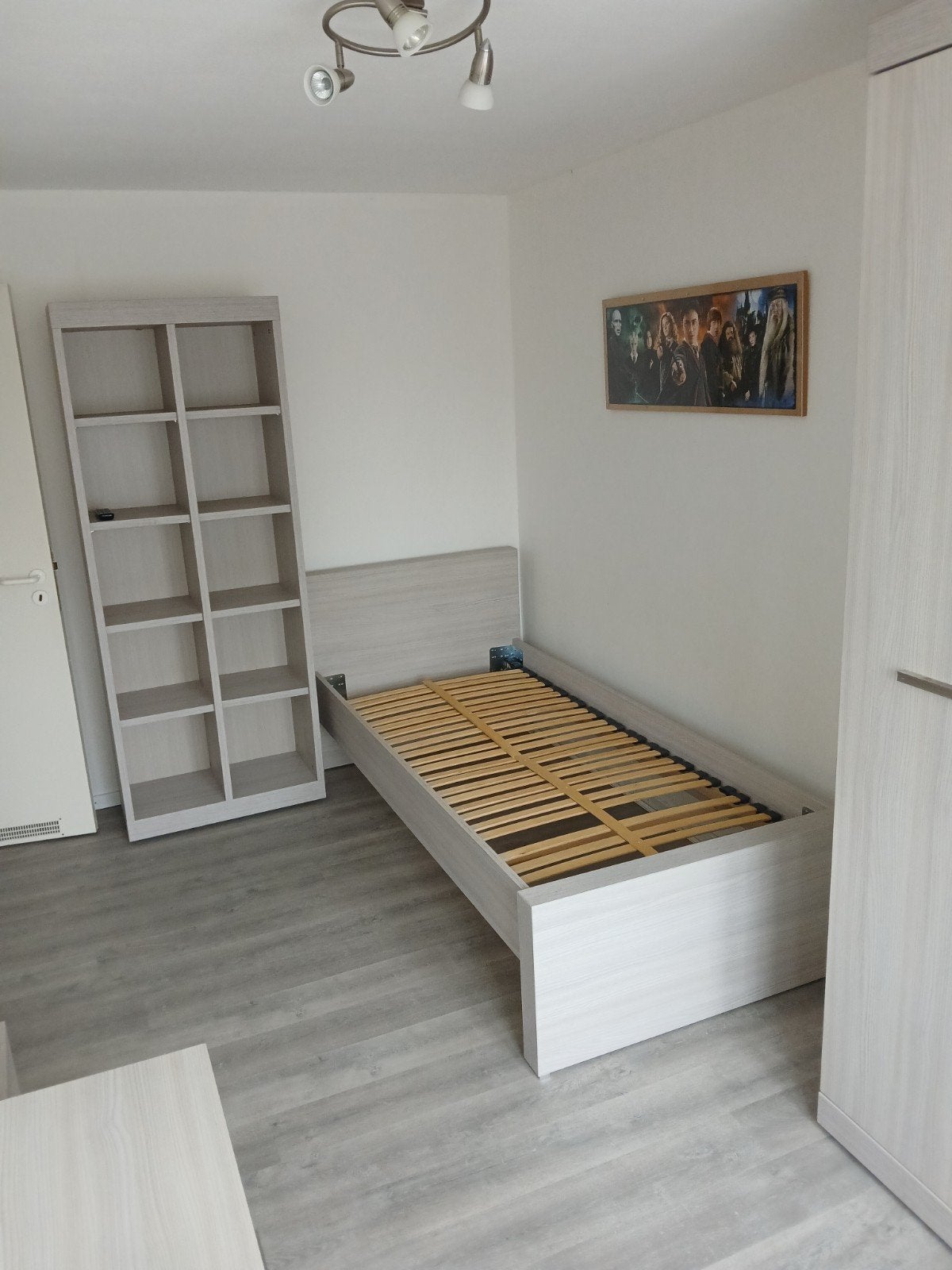 Complete slaapkamer, Ophalen