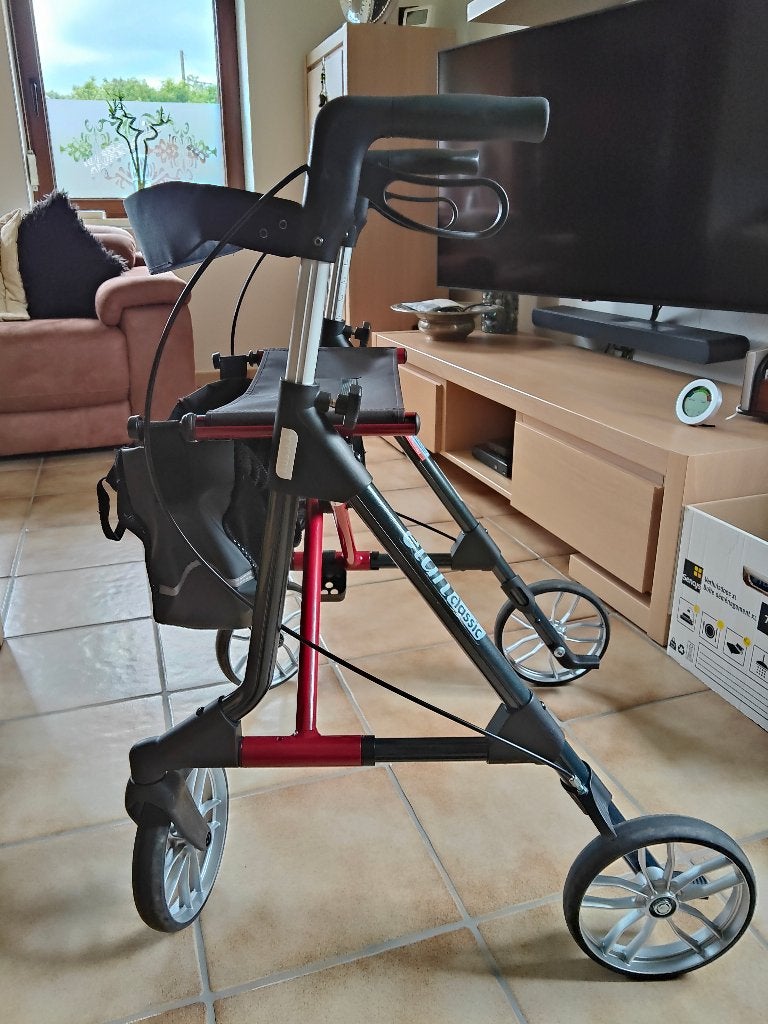 Rollator, Ophalen, Opvouwbaar, Gebruikt