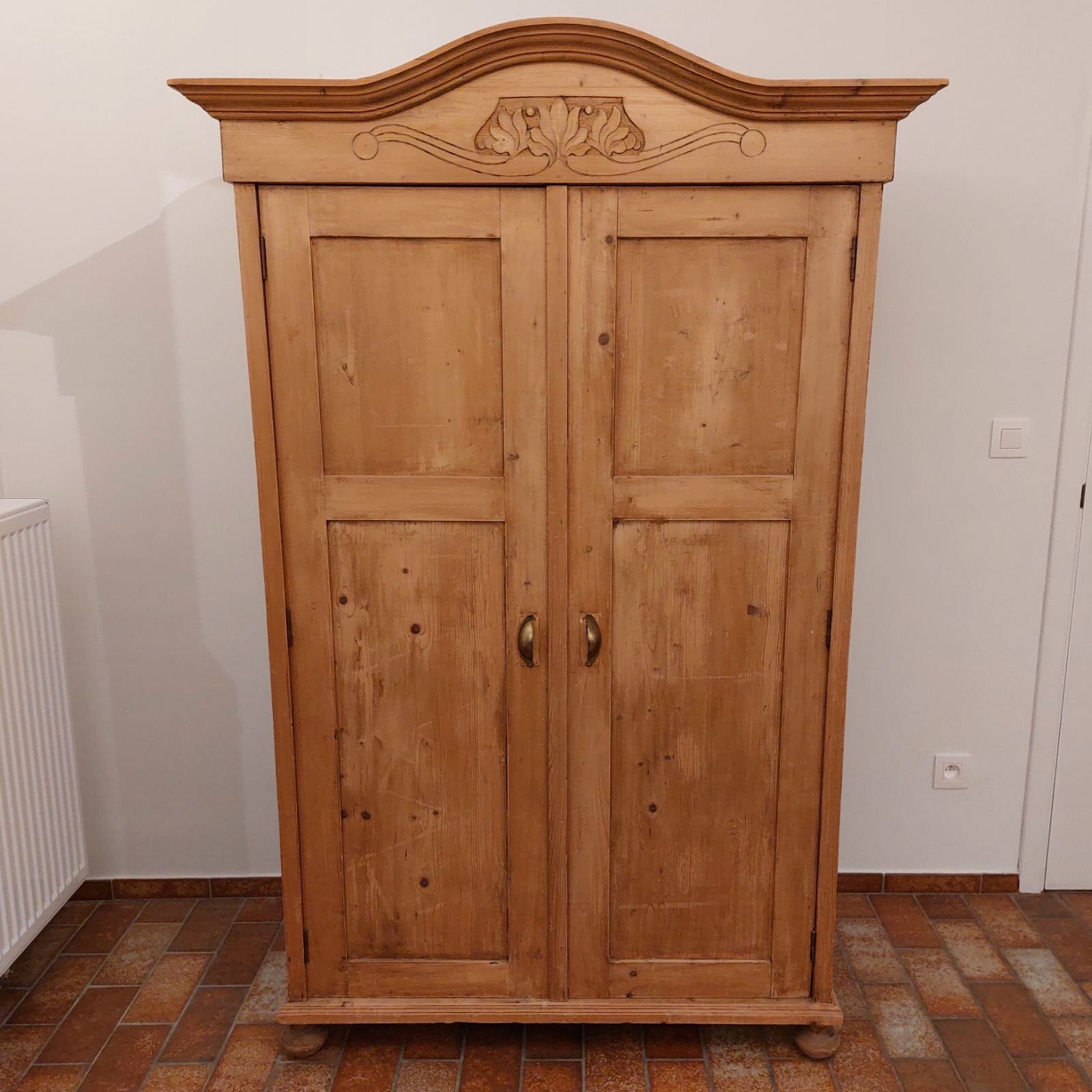 Magnifique armoire penderie en pin, Maison & Meubles, Utilisé