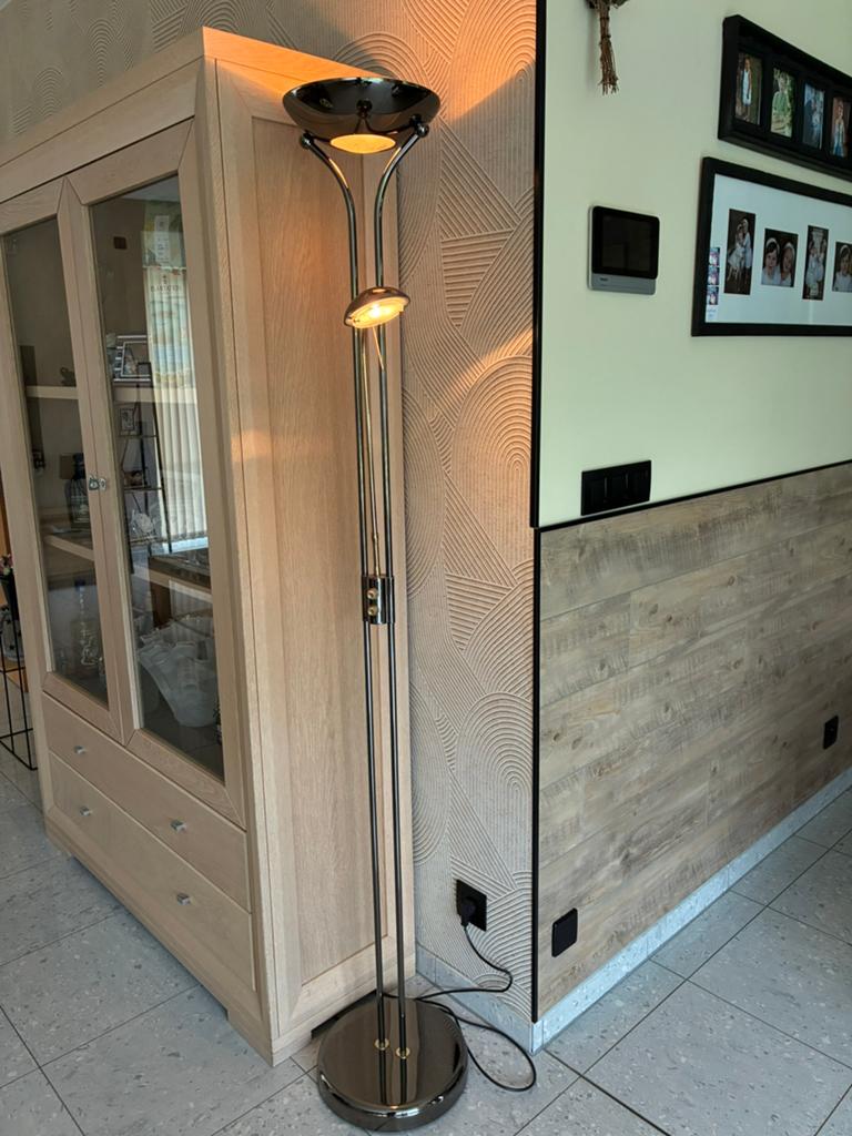 Lampadaire, Maison & Meubles, Enlèvement, Utilisé, Métal, 150 à 200 cm